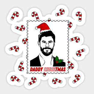 Daddy Christmas Sticker
